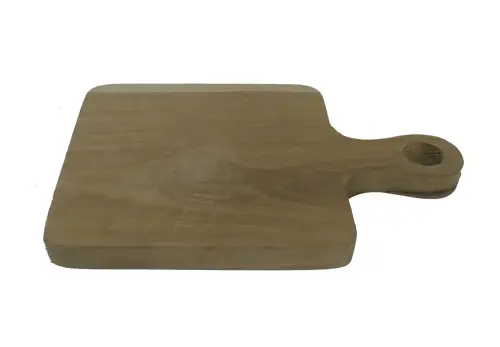 Product image of the product “Chopping board small, size without handle about 17x17x2cm and overall size about 25.5x17x2cm ”